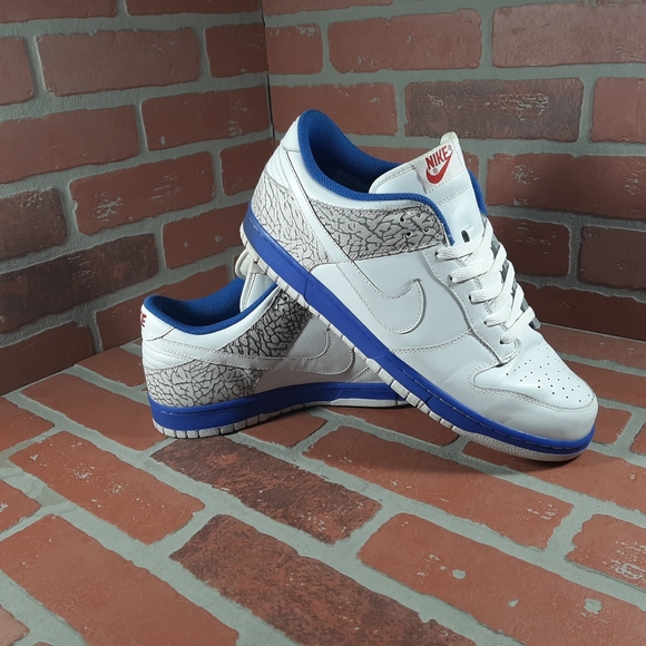 JORDAN X  NIKE DUNK "TRUE BLUE" - Picture 4 of 8